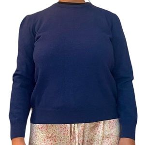 Hugo Boss Crew Neck Jumper L Blue Finest Italian Yarn Women’s